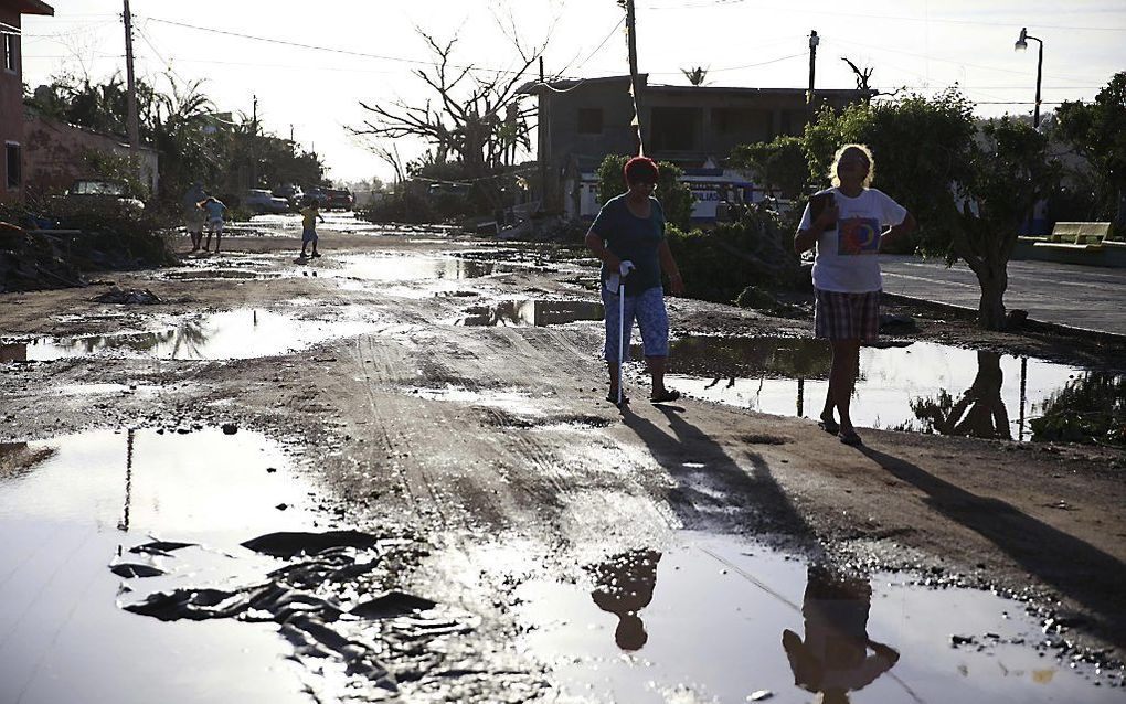 In Mexico viel de schade door orkaan Patricia mee. Beeld EPA