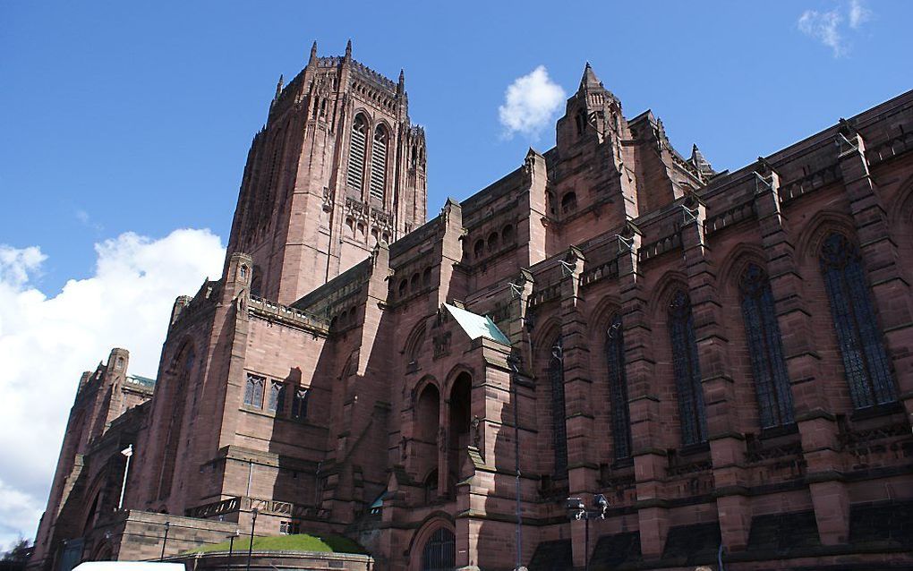 De Anglicaanse kathedraal van Liverpool. beeld RD