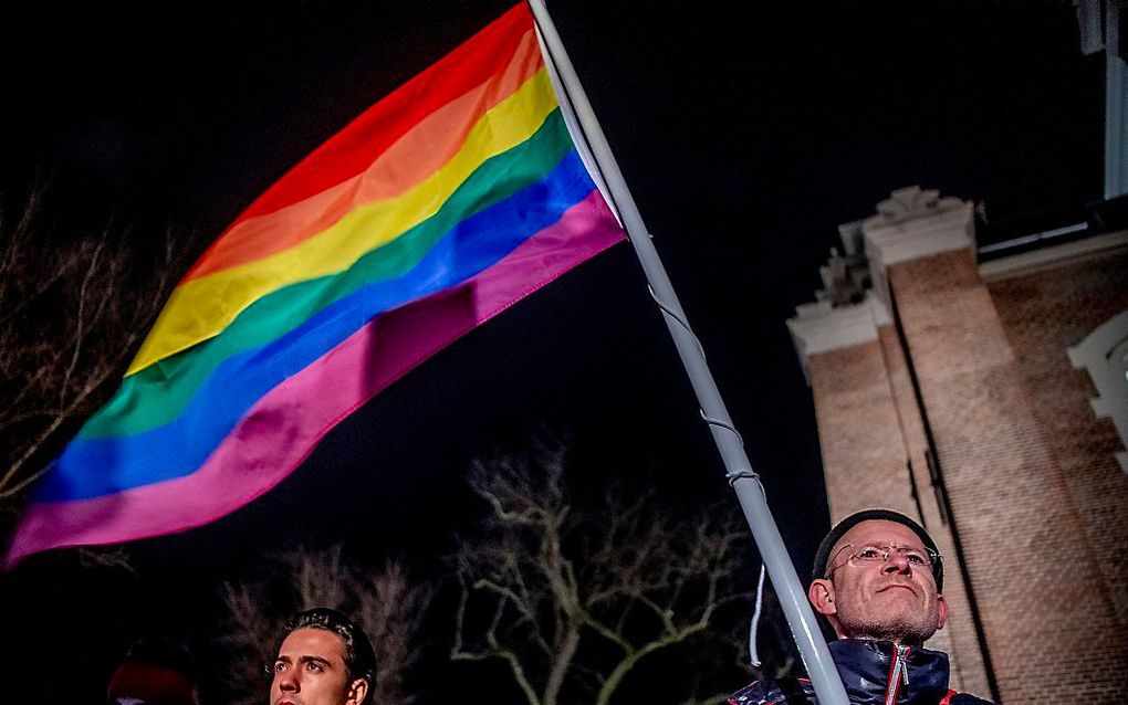 Regenboogvlag. beeld ANP, Robin Utrecht