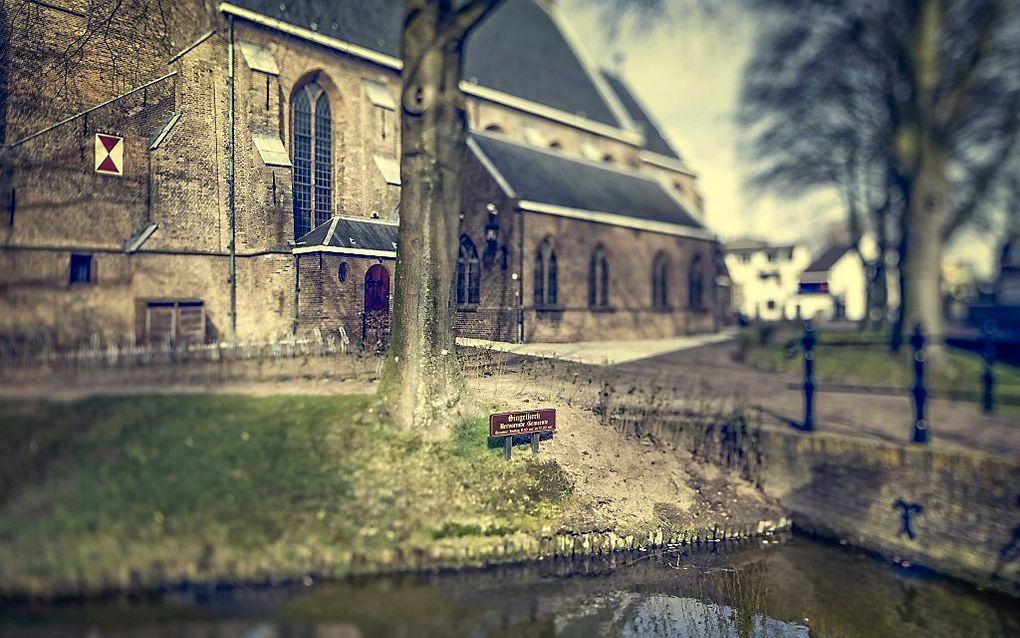 De hervormde Singelkerk in Ridderkerk. beeld Sjaak Verboom