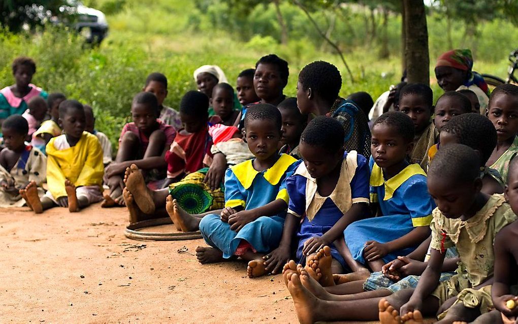 Schoolkinderen in Malawi. beeld Wikimedia, Swathi Sridharan