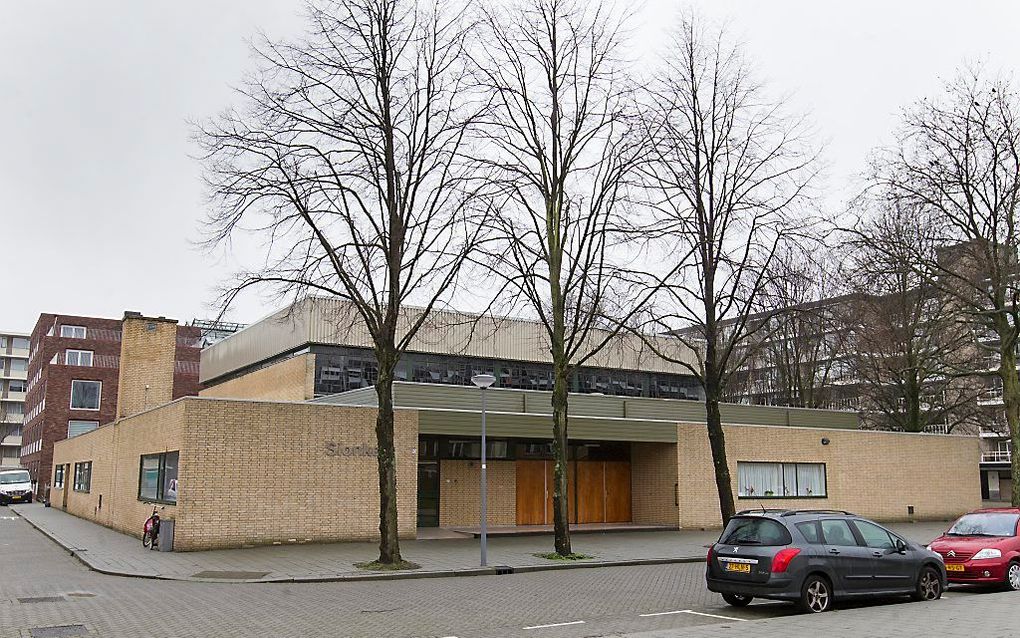 Sionskerk van de gereformeerde gemeente Rotterdam-Alexanderpolder. beeld RD, Anton Dommerholt