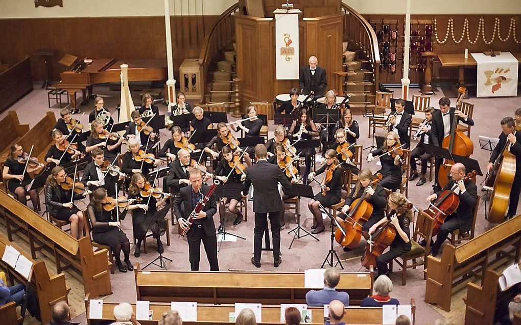 Het christelijk symfonieorkest Sjosjanim. beeld via sjosjanim.nl