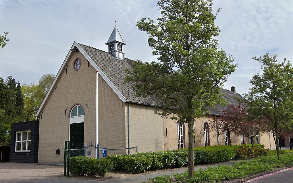 Kerkgebouw van de hersteld hervormde gemeente te ’s-Grevelduin- en Vrijhoeve-Capelle (Sprang-Capelle). beeld RD, Anton Dommerholt