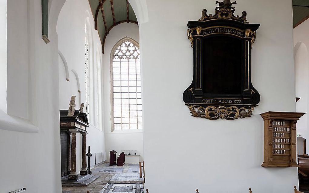 Maartenskerk in Sint-Maartensdijk. beeld Sjaak Verboom