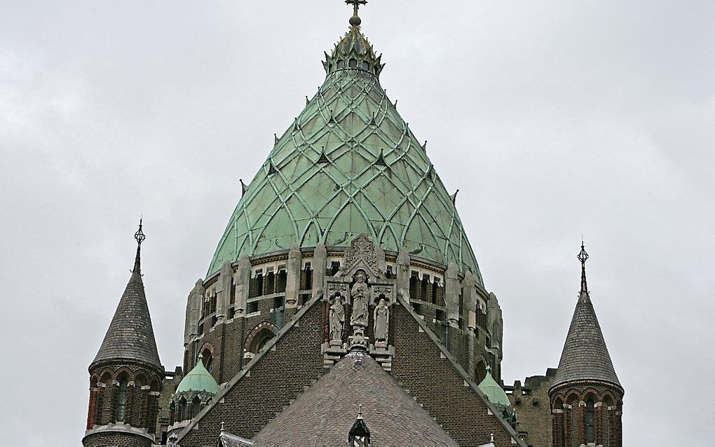 De kathedrale basiliek Sint Bavo in Haarlem.                    beeld RD, Henk Visscher