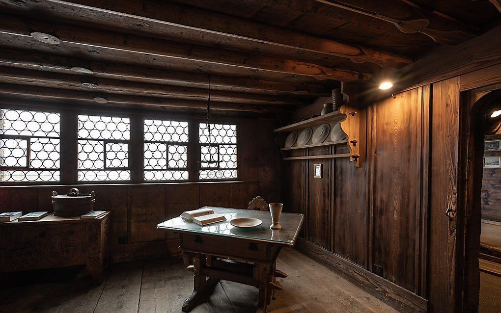 Interieur Zwinglihuis Wildhaus. beeld Toggenburg Tourismus