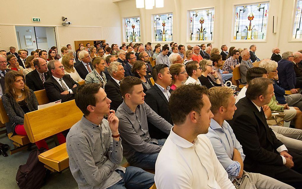 Jaaropening van de Theologische Universiteit Apeldoorn in 2018. beeld RD, Anton Dommerholt