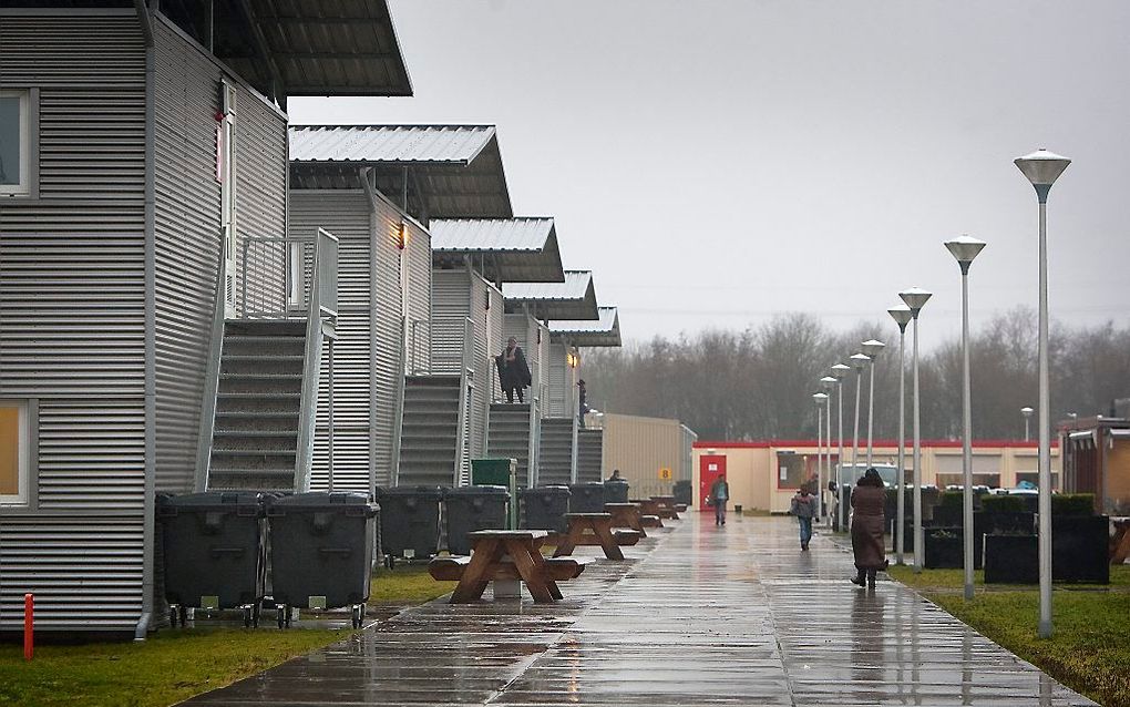 Een opvangcentrum voor asielzoekers in Ter Apel. beeld ANP, Ilvy Njiokiktjien