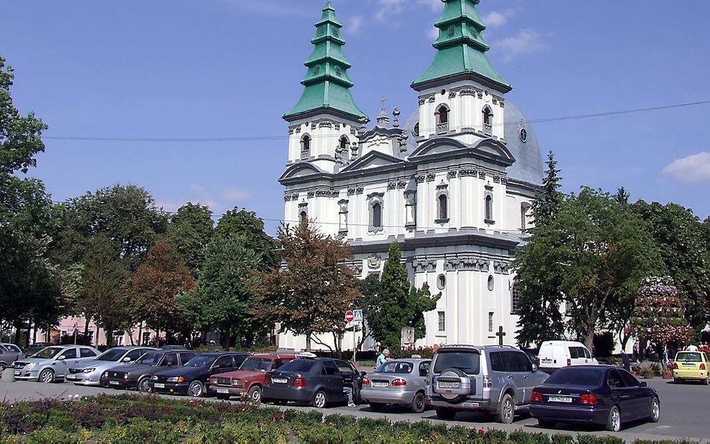 De kathedraal van Ternopil. beeld Buran/Wikimedia