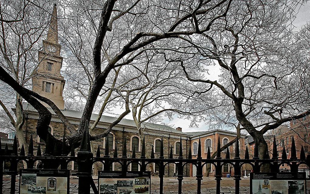 Kerk in New York. beeld RD, Henk Visscher