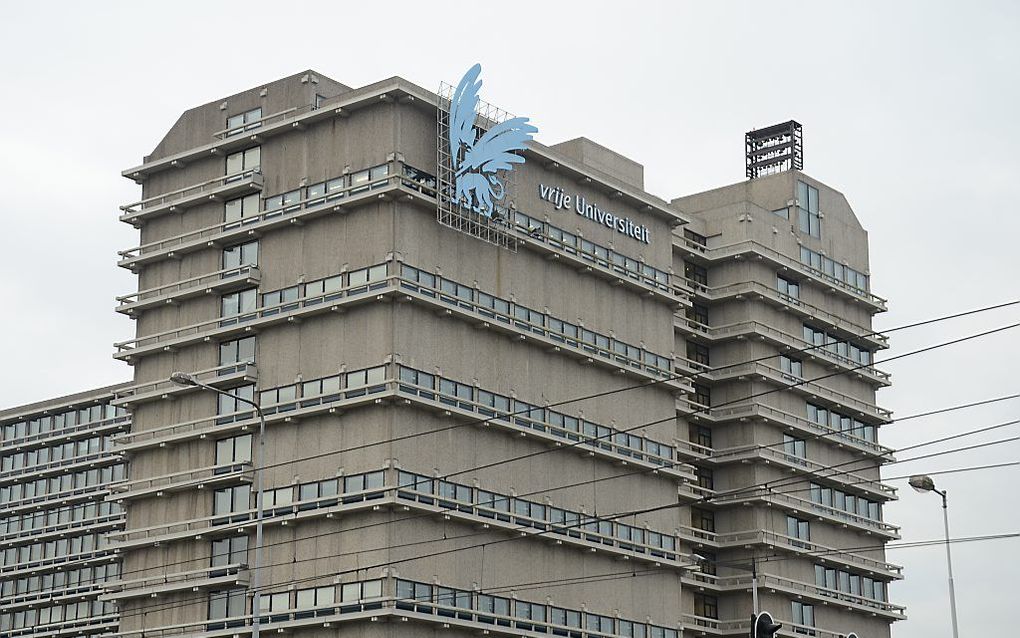 Gebouw van de Vrije Universiteit Amsterdam. beeld Steven Lek, Wikimedia commons