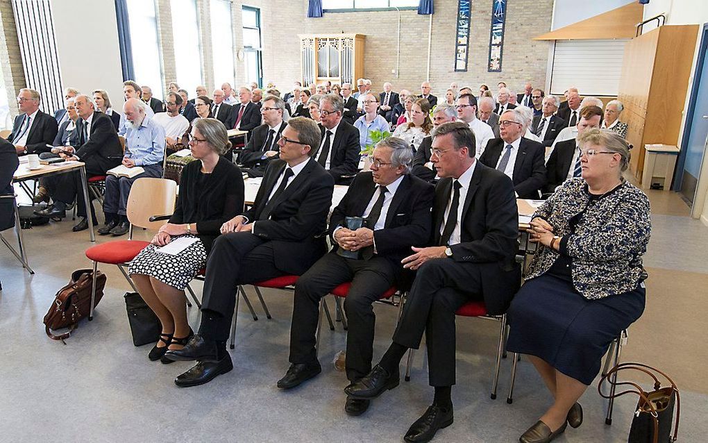 Themadag van het Deputaatschap voor Israël van de Gereformeerde Gemeenten. beeld RD, Anton Dommerholt