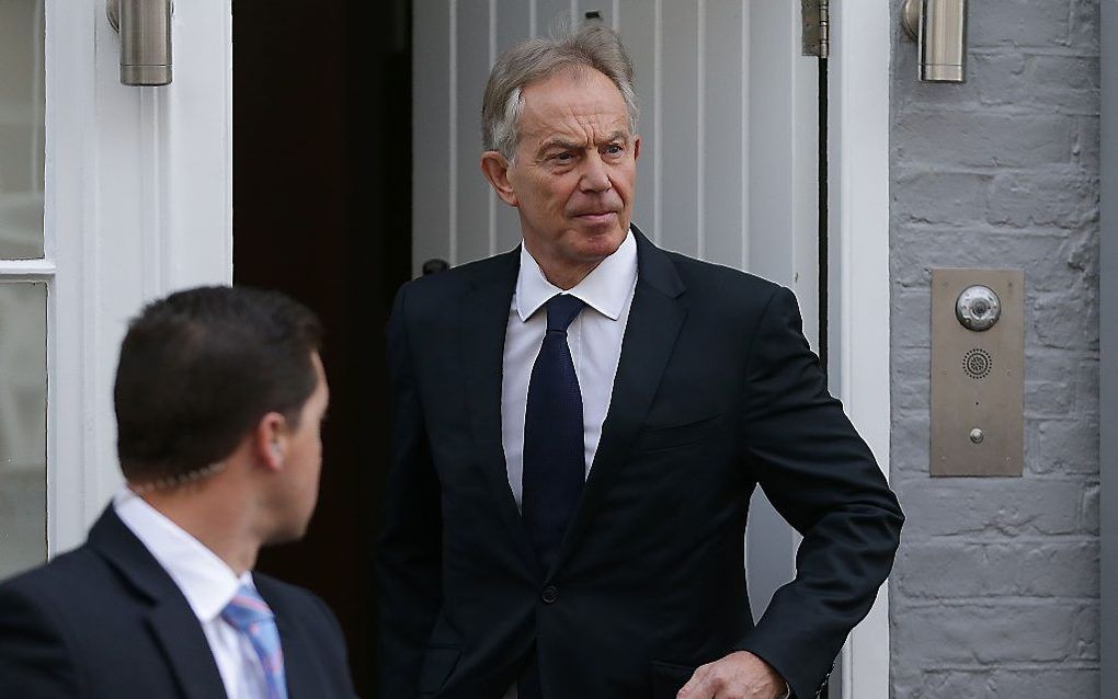 Blair. beeld AFP