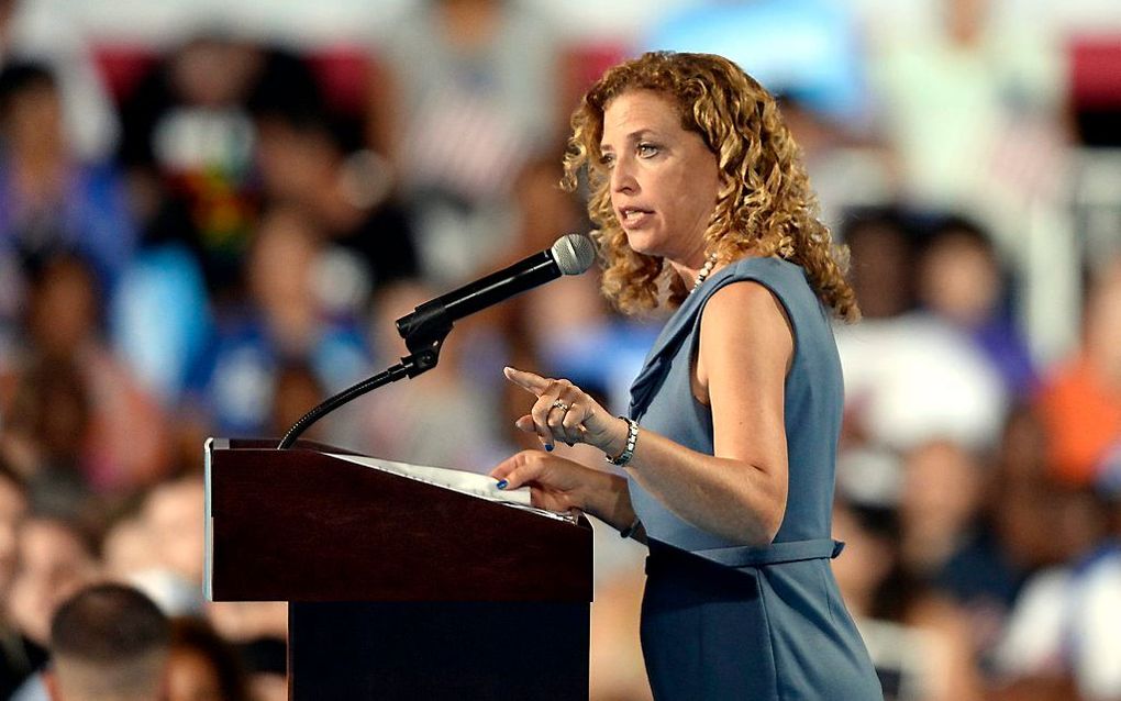 Debbie Wasserman Schultz. beeld EPA