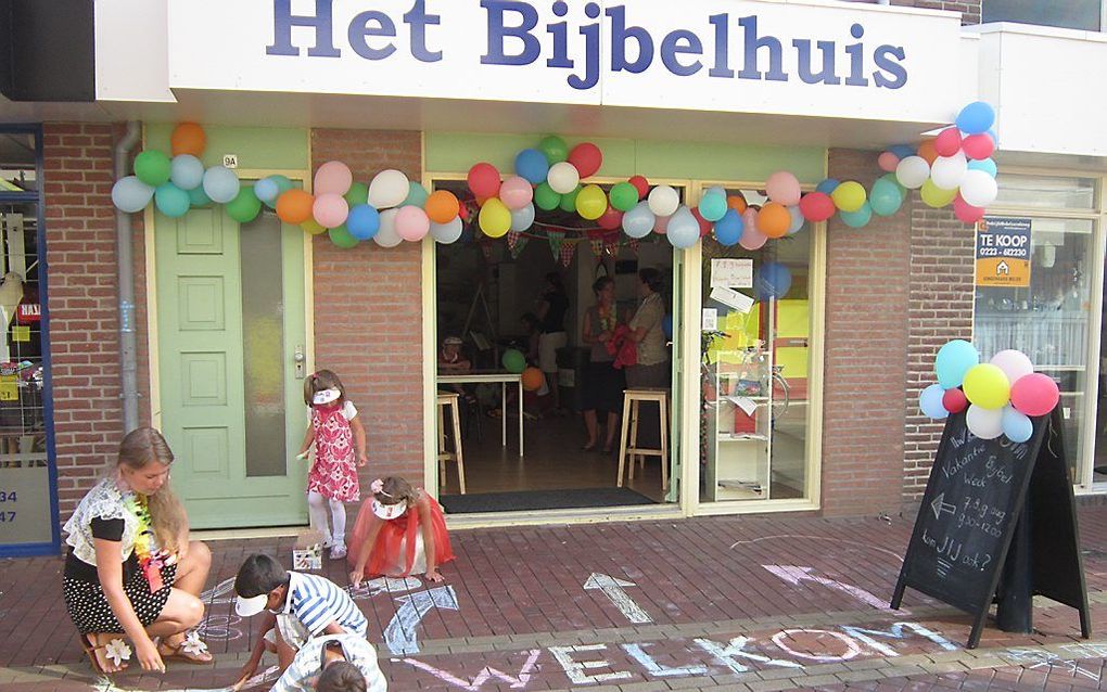 Het Bijbelhuis in het centrum van Den Helder. beeld HHK, Liefting