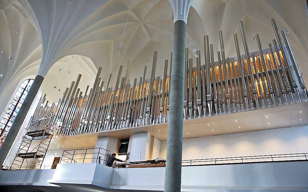 Het orgel in de Martinskirche in het Duitse Kassel.  beeld EPD, Andreas Fischer