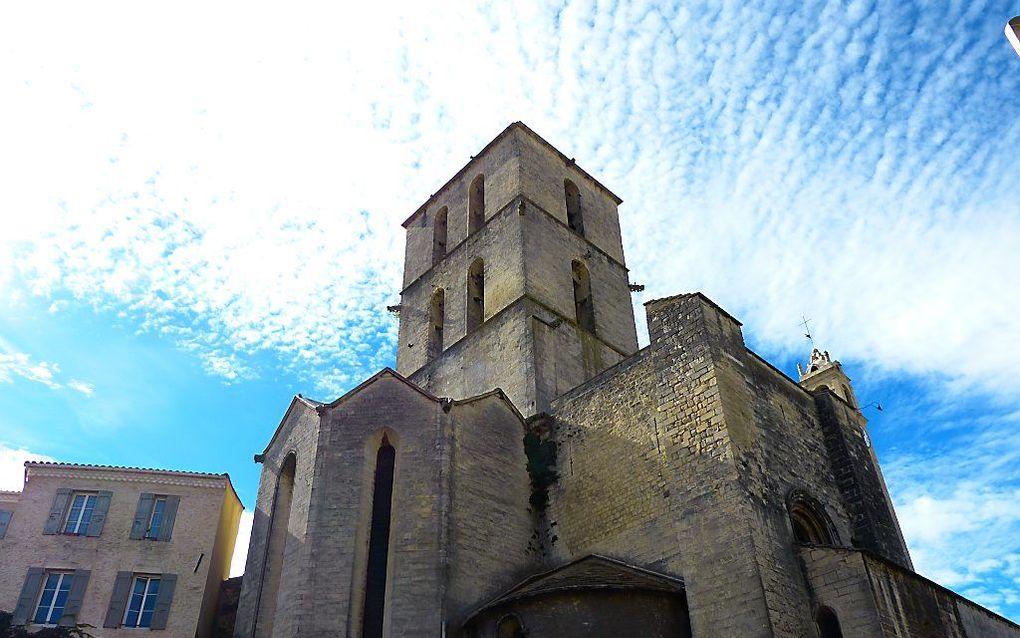 Kerk in het Franse Forcalquier. beeld RD