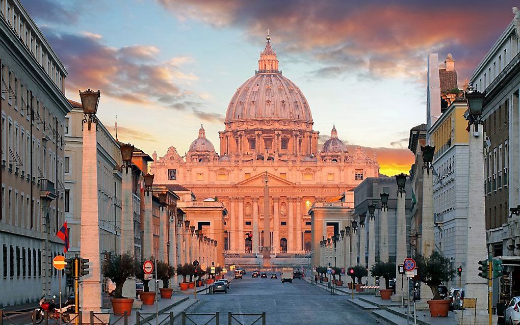 Sint-Pieter in Rome. beeld Istock