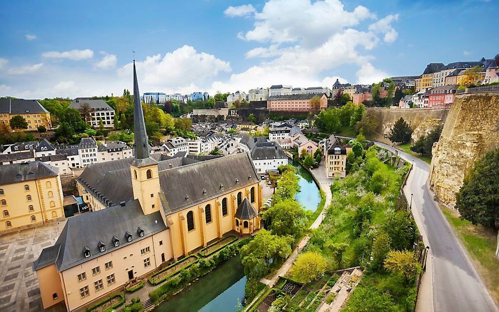 Voormalige kerk in Luxemburg-Stad. beeld Istock