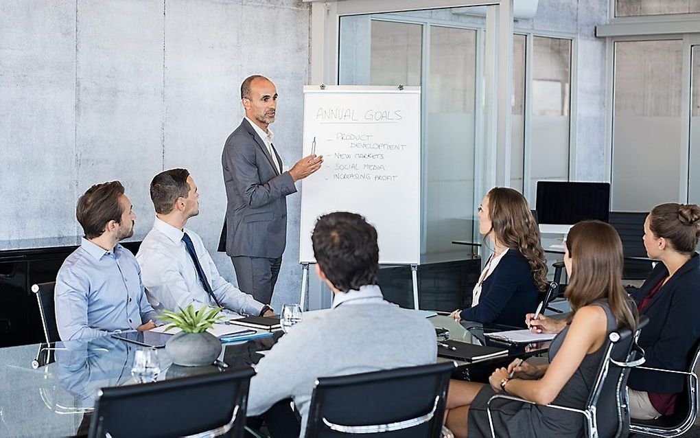 „Leiderschap met een moreel kompas geeft richting aan het ontstaan van vreedzaam samenleven en vruchtbaar samenwerken.” beeld iStock