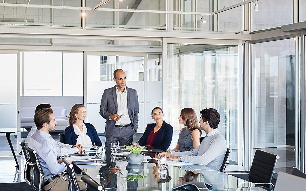 „Veel stressfactoren op het werk hebben te maken met de leidinggevende.” beeld iStock