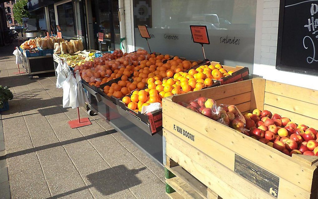 De winkel van Klarenbeek in Barneveld. beeld Arjan Klarenbeek