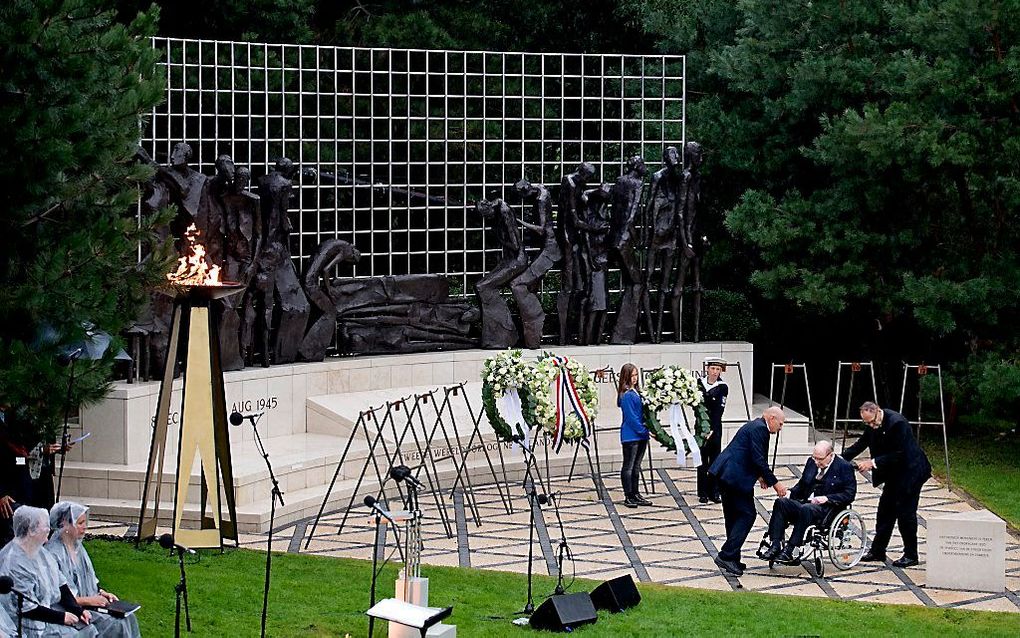 Het Indisch Monument in Den Haag. beeld ANP, Olaf Kraak