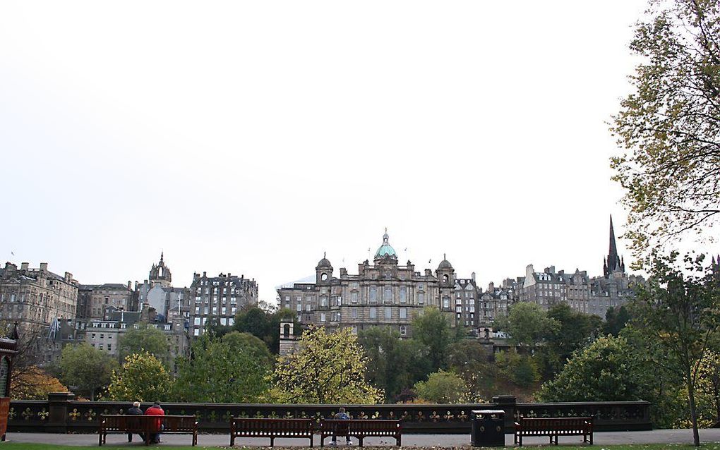 Prof. MacLeod sprak zijn rede donderdag uit in de historische ”Presbytery Hall”, bij het kantoor van de FCS op ”The Mound”, aan de rand van het oude stadscentrum van Edinburgh.  beeld RD