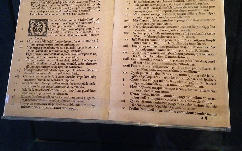 Ruim miljoen voor boek met 95 stellingen