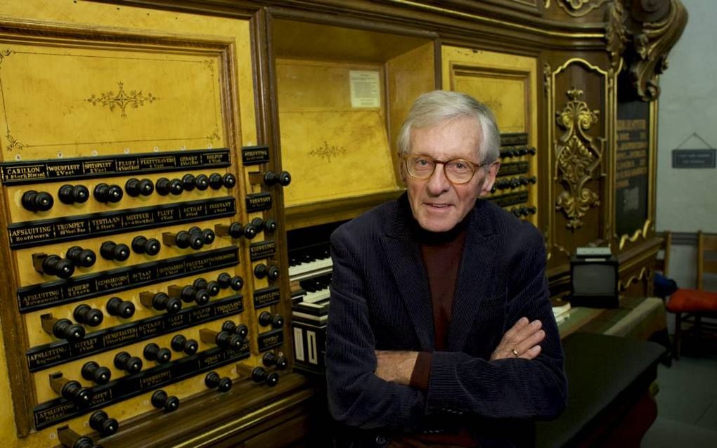 G.m. Van Putten Gouda Kamper koororganist Henk van Putten onderscheiden