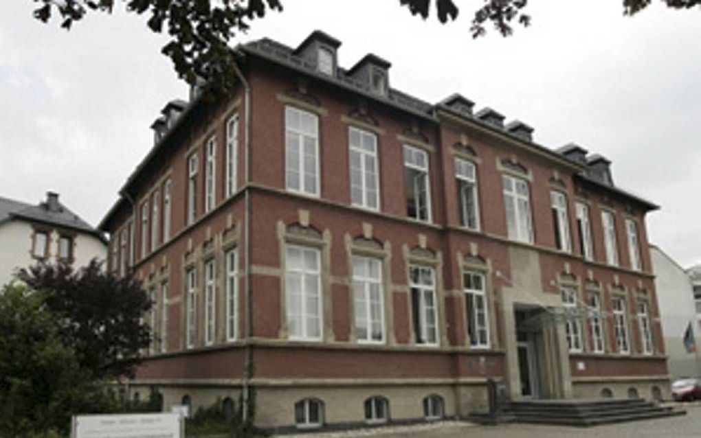 Het Oberverwaltungsgericht in Saarlouis, in Saarland. Beeld Oberverwaltungsgericht