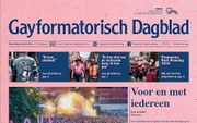 Het Gayformatorisch Dagblad laat onder meer christelijke jongeren aan het woord over hun ervaringen toen ze voor het eerst hun ouders vertelden over hun homoseksualiteit vertelden. beeld Roze Maandag