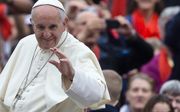 Paus Franciscus, deze week in Vaticaanstad. beeld EPA, Angelo Carconi