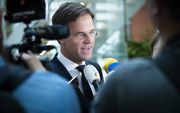 Minister president Mark Rutte maakt bekend dat het plan om de dividendbelasting af te schaffen definitief van de baan is. beeld ANP, Evert Jan Daniels
