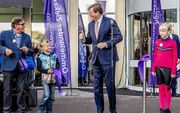 Koning Willem-Alexander opent het nieuwe Ommelander Ziekenhuis Groningen. beeld ANP