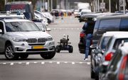Een robot in actie na aanslag Utrecht. beeld ANP