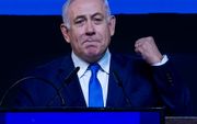 Netanyahu.  beeld EPA, Jim Hollander