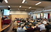 Landelijke vergadering van de NGK, zaterdag in Nunspeet. beeld RD