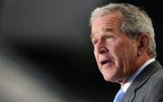 De Amerikaanse oud-president George W. Bush. beeld EPA