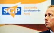 SGP-leider Van der Staaij, beeld ANP, Lex van Lieshout.
