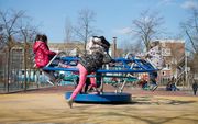 Minder kinderen spelen buiten, laat onderzoek van Jantje Beton zien. beeld ANP, Marieke Odekerken