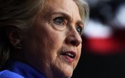 Clinton. beeld AFP