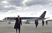 Donald Trump, vrijdag in Ohio. beeld AFP