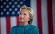 Hillary Clinton. beeld AFP