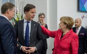 Merkel en Rutte. beeld ANP
