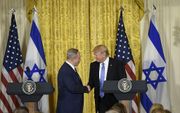 Trump en Netanyahu. beeld AFP