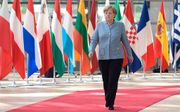 De Duitse bondskanselier Merkel. beeld AFP