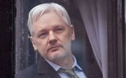 Assange. beeld AFP