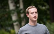 Mark Zuckerberg, de baas van het digitale smoelenboek. beeld AFP